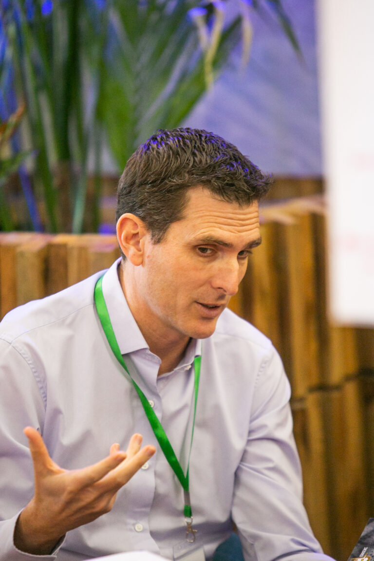 Marc Isenschmid at the conference